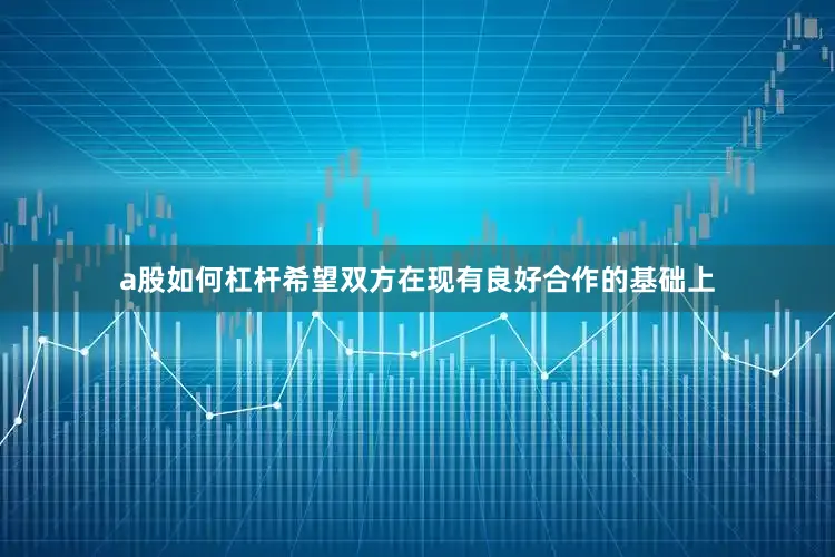 a股如何杠杆希望双方在现有良好合作的基础上