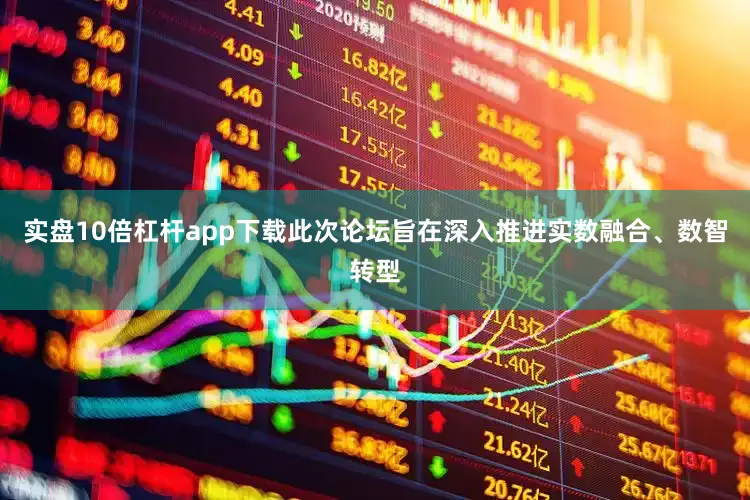实盘10倍杠杆app下载此次论坛旨在深入推进实数融合、数智转型
