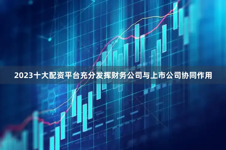 2023十大配资平台充分发挥财务公司与上市公司协同作用